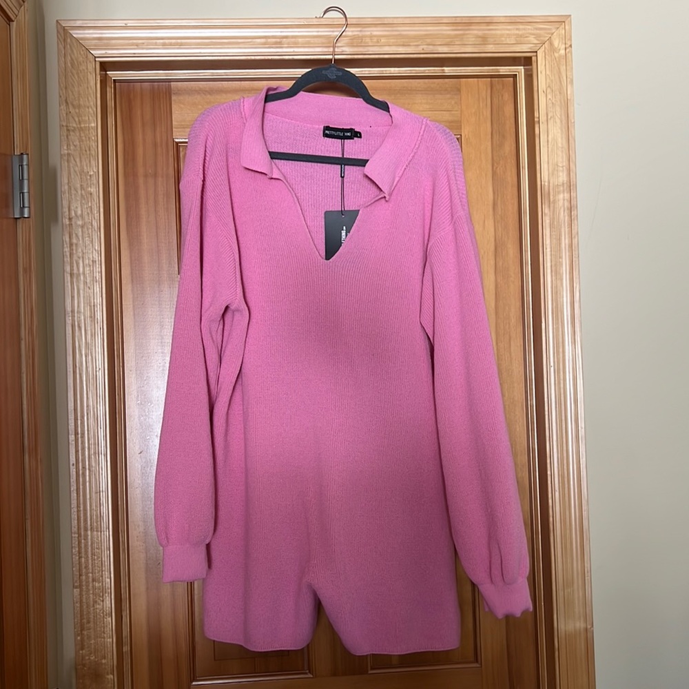 Pretty Little Thing Sweater Romper